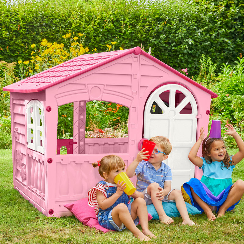 Palplay Plastic Playhouse of Fun - Candy Floss Edition