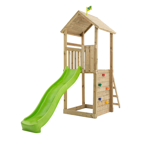 TP Skywood Wooden Play Tower with Ripple Slide - FSC<sup>&reg;</sup> certified