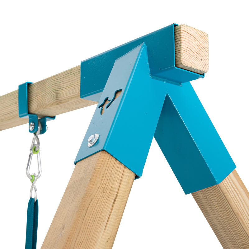 TP Skywood Wooden Play Tower with Ripple Slide, Monkey Bars & Double Swing Arm - FSC<sup>&reg;</sup> certified