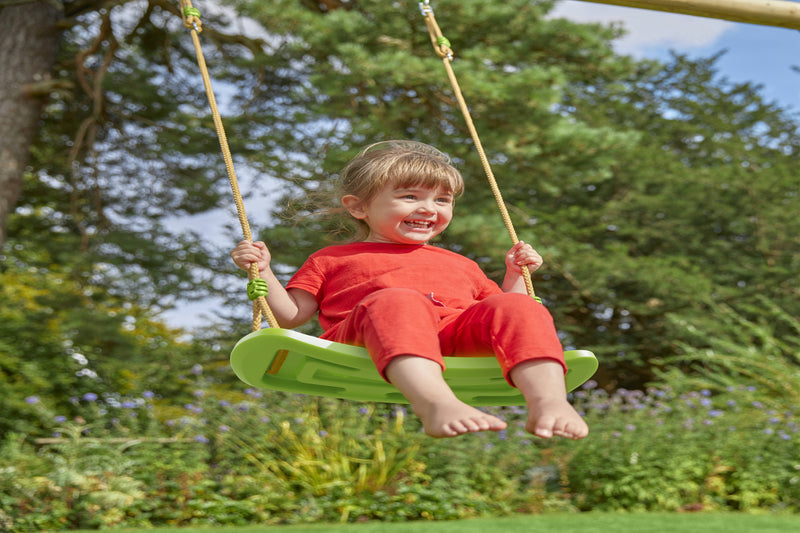 TP Single Metal Swing Set with Roped Rapide Seat