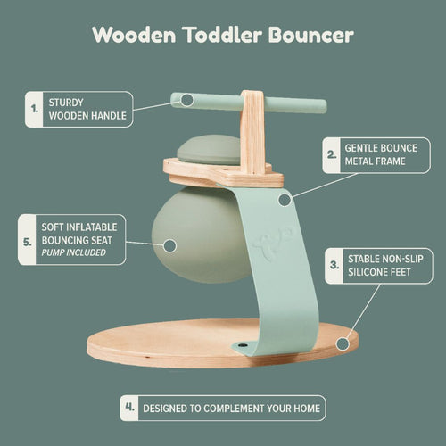 TP Active-Tots Pikler Style Toddler Bouncer - FSC® certified