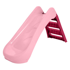 PalPlay Pink & White Plastic Folding First Slide