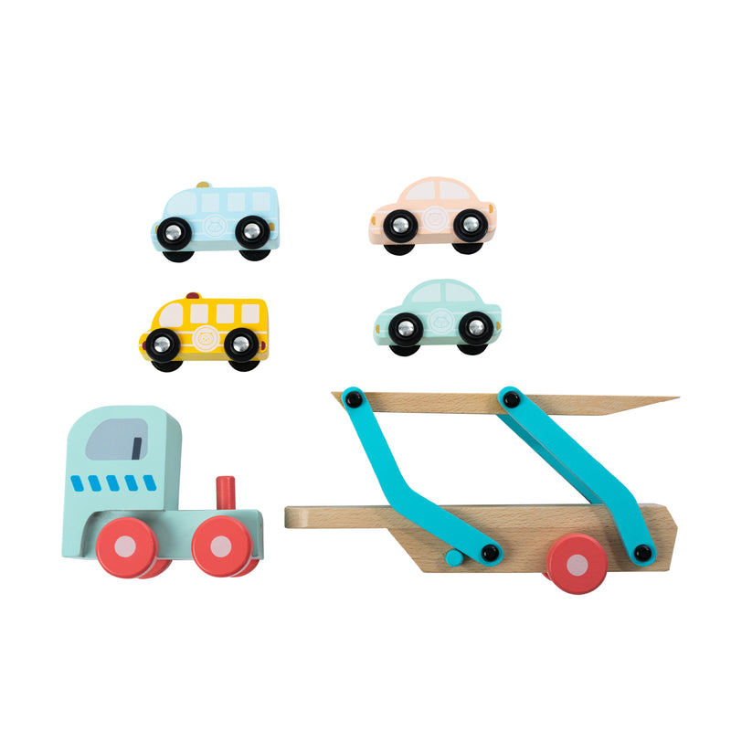 Owl & Fox Wooden Vehicle Transporter - FSC® certified