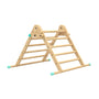 TP Active-Tots Pikler Style Wooden Climbing Triangle With Wooden Play Easel - FSC® certified