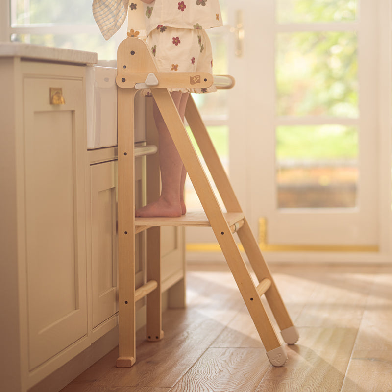 TP Active-Tots Pikler Style Wooden Folding Helper Tower - FSC® certified