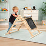 TP Active-Tots Pikler Style Wooden Climbing Triangle With Wooden Play Easel - FSC® certified