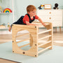 TP Active-Tots Pikler Style Wooden Climbing Cube With Play Easel - FSC® certified