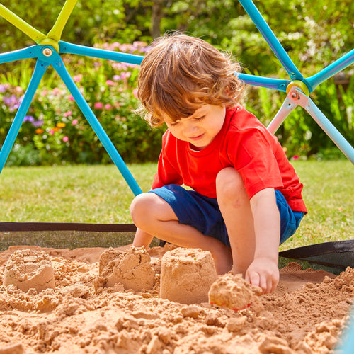 TP 1.9m Metal Climbing Dome & Sandpit