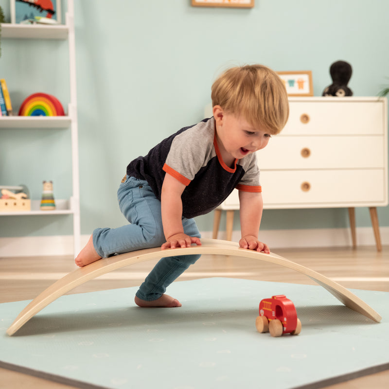 Active-Tots Pikler Style Climbing Triangle, Bridge, Climbing Cube & Balance Board - FSC® certified