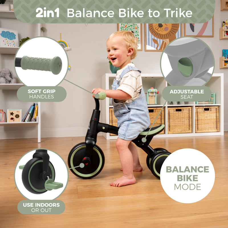 TP Balance Bike to Trike