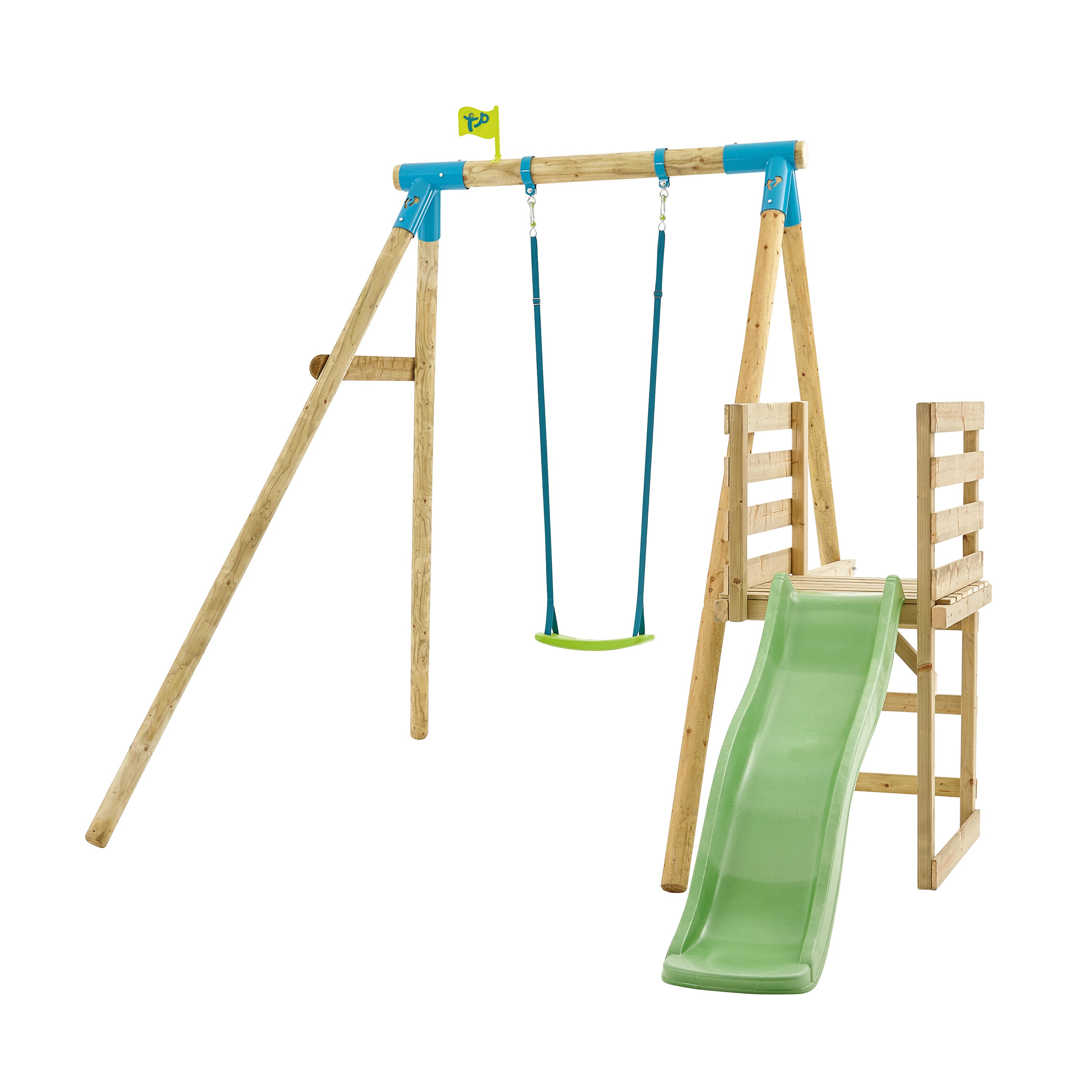 Compact swing and sales slide set