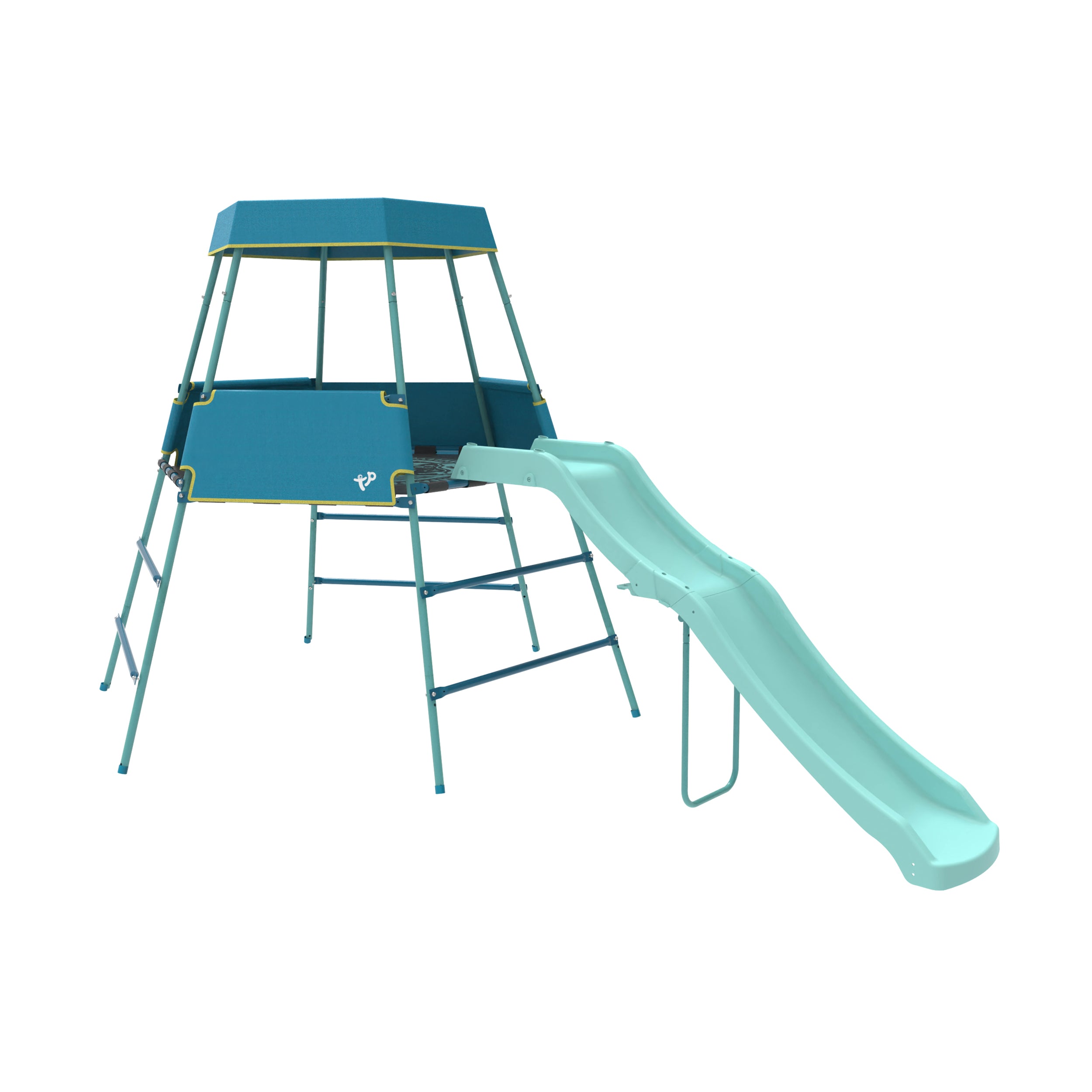 Metal climbing sales frame and slide