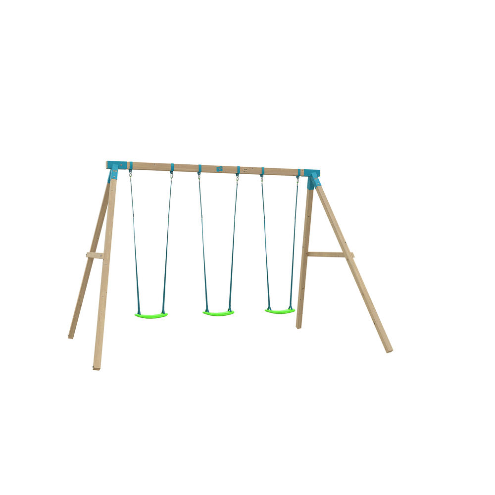 Build Your Own Kingswood Squarewood Triple Swing Frame - FSC® certified
