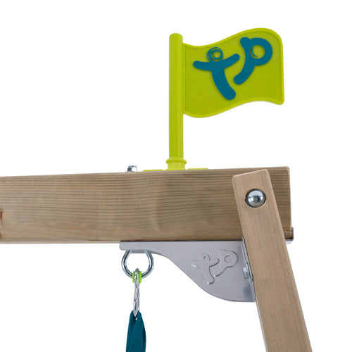 TP Forest Multiplay Single Wooden Swing & Slide Set - FSC® certified