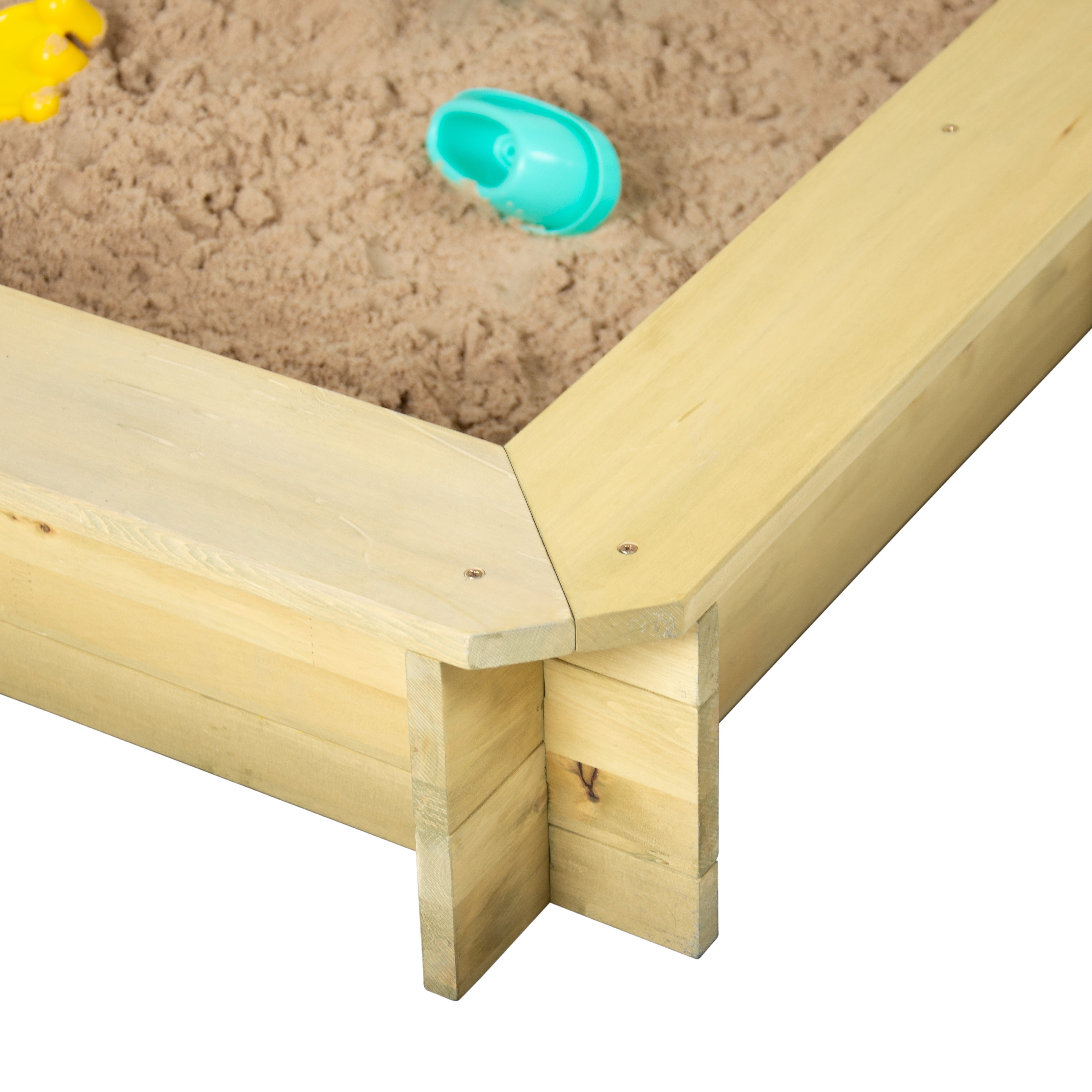 Wooden sales sandpit toys