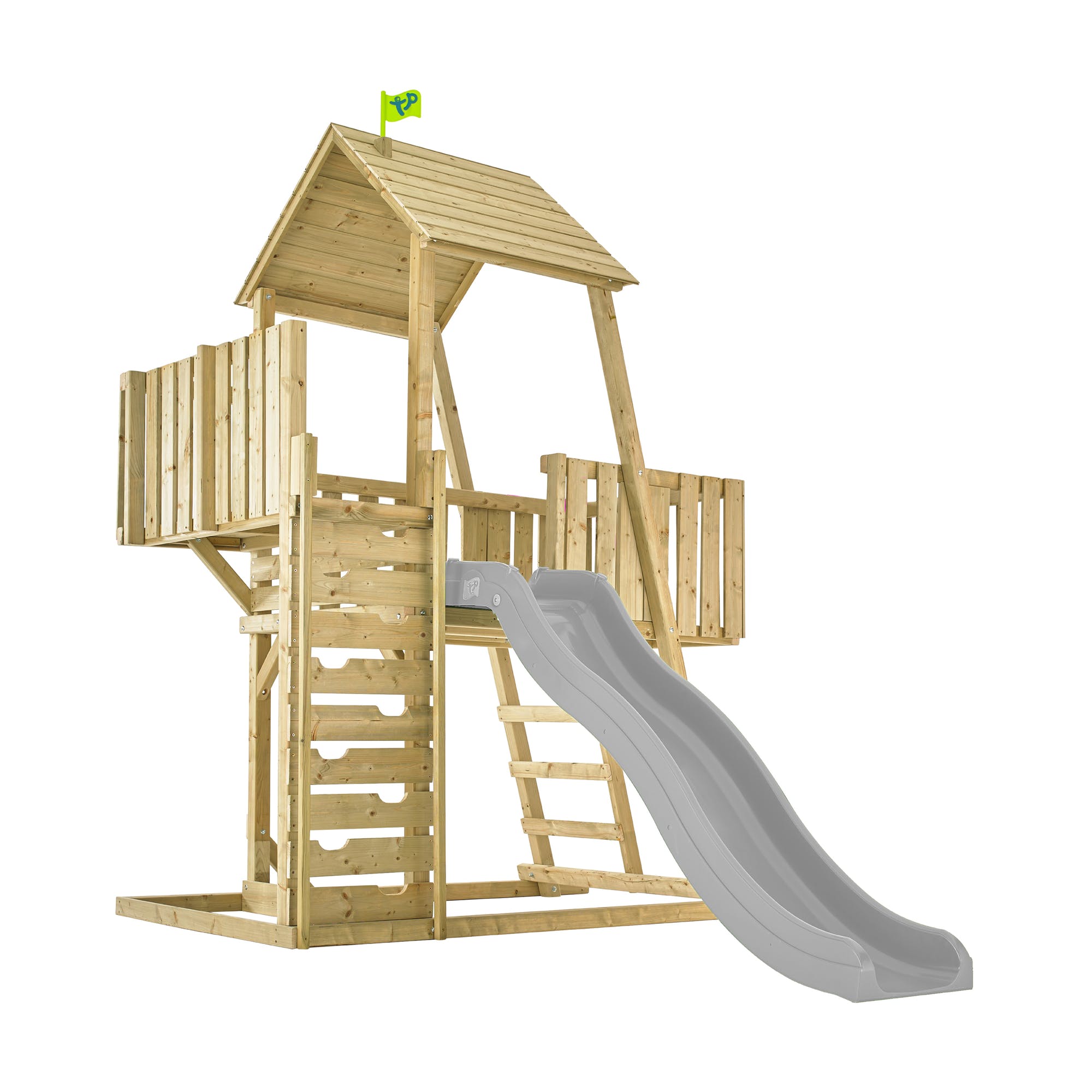 Timber cheap climbing frame