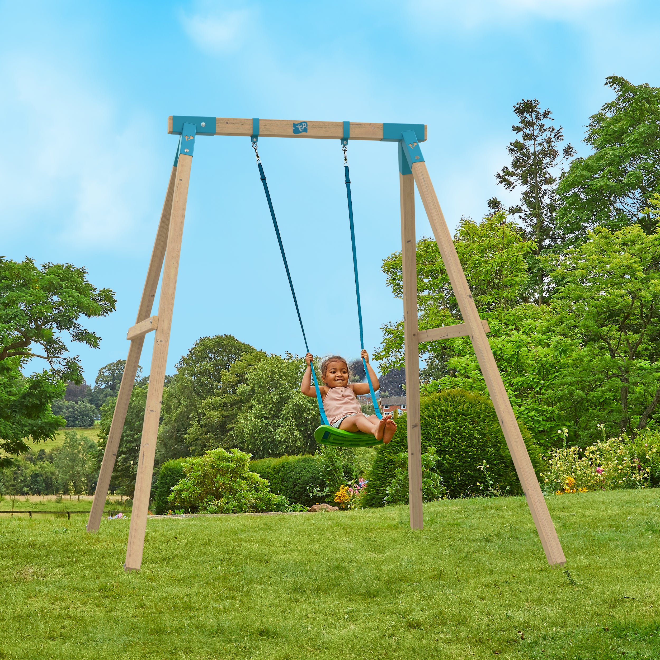 Single swing hot sale set for toddlers